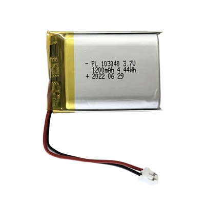 батарея 103040 полимера лития 3.7V 1200mAh перезаряжаемые для бытовой электроники