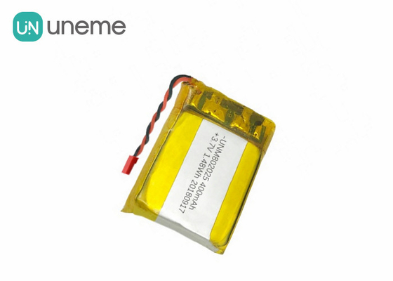 батарея 3.7В полимера лития 802025 410мАх перезаряжаемые для отслежывателя МСДС ГПС